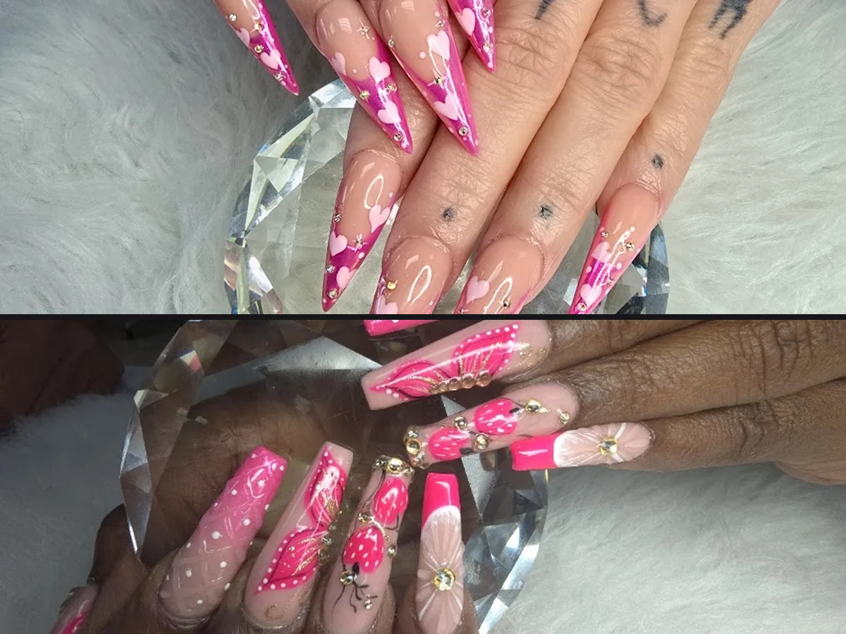 Nails, lashes, brows